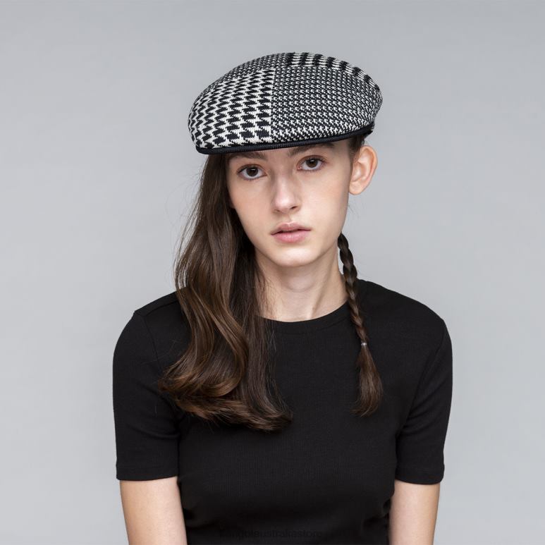 Unisex Accessories Cream/Black Kangol Abstract Houndstooth 504 V0X8T108