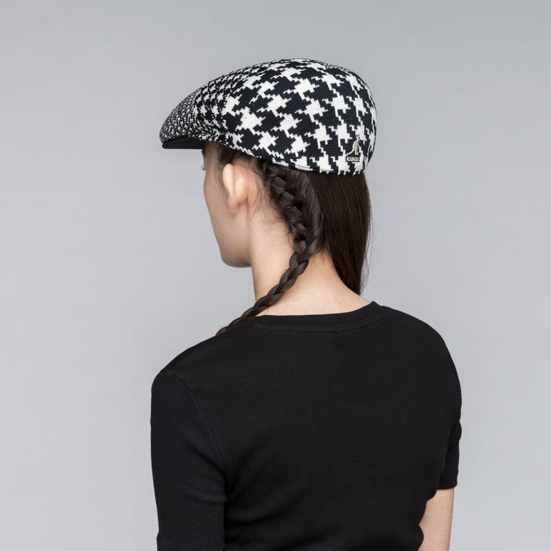Unisex Accessories Cream/Black Kangol Abstract Houndstooth 504 V0X8T108
