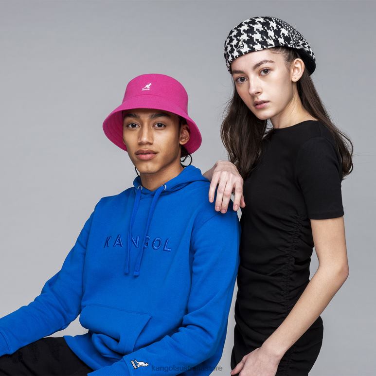 Unisex Accessories Cream/Black Kangol Abstract Houndstooth 504 V0X8T108