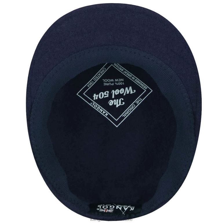 Unisex Accessories Dark Blue Kangol USA Wool 504 V0X8T156