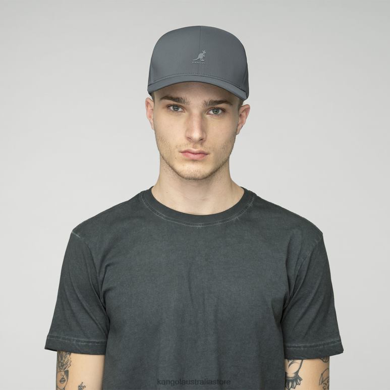 Unisex Accessories Dark Grey Kangol Flexfit Delta Cap V0X8T389