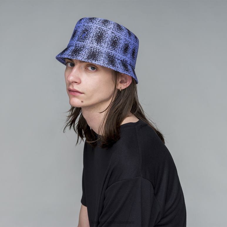 Unisex Accessories Deep Springs/Iced Lilac Kangol Grunge Plaid Bin V0X8T656