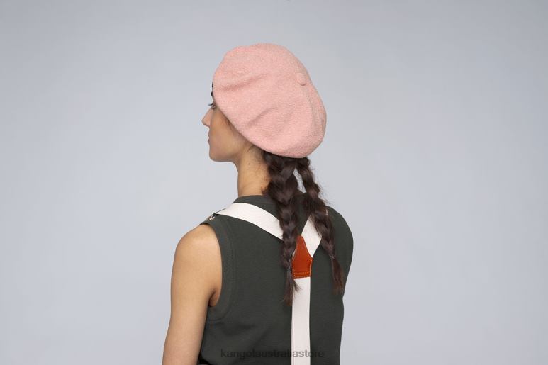 Unisex Accessories Dusty Rose Kangol 2-Tone Bermuda Jax Beret V0X8T401