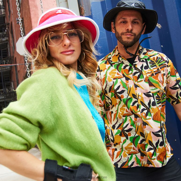 Unisex Accessories Electric Pink/Cherry Glow Kangol Beach Side Visor V0X8T911