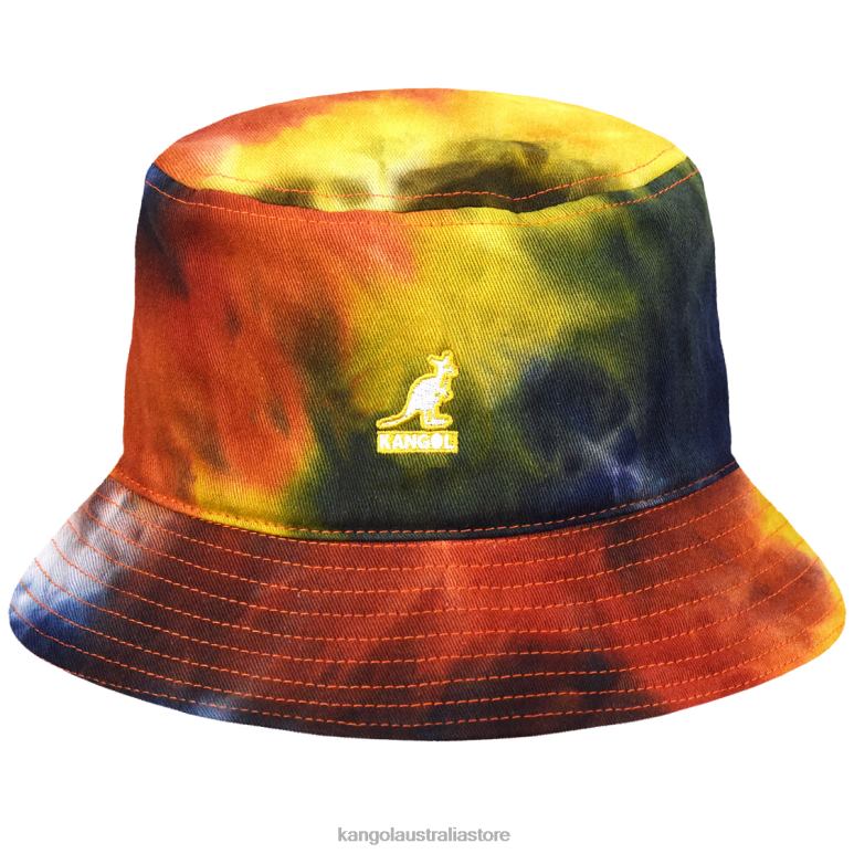 Unisex Accessories Golden Palm Kangol Tie Dye Bucket V0X8T524