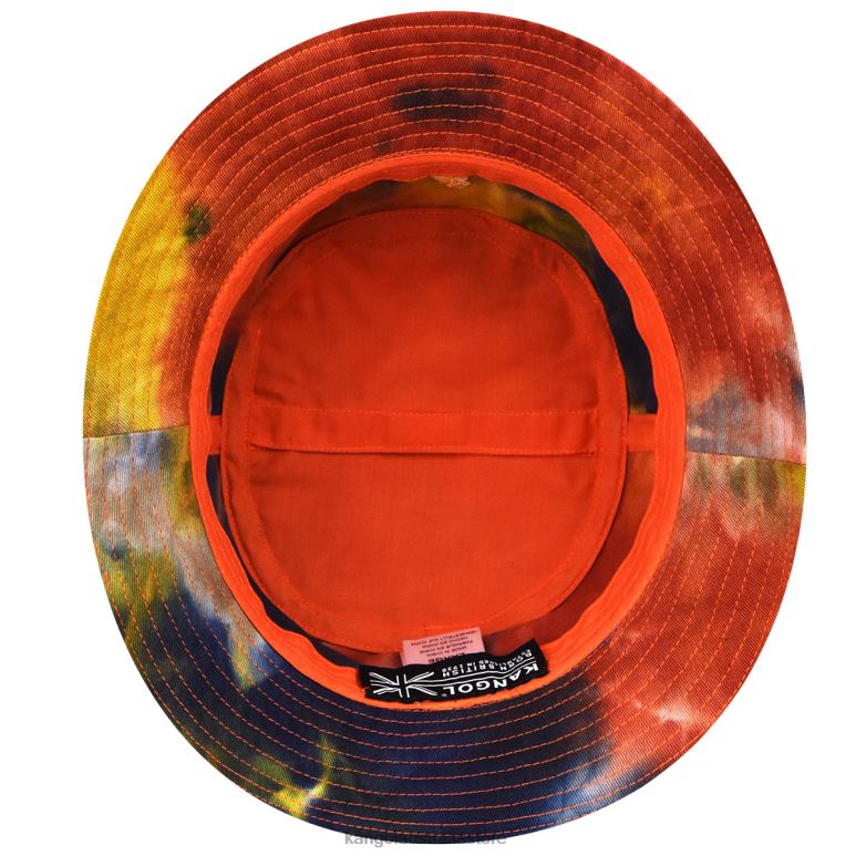 Unisex Accessories Golden Palm Kangol Tie Dye Bucket V0X8T524