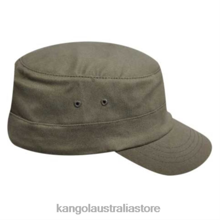 Unisex Accessories Green Kangol Cotton Twill Army Cap V0X8T261
