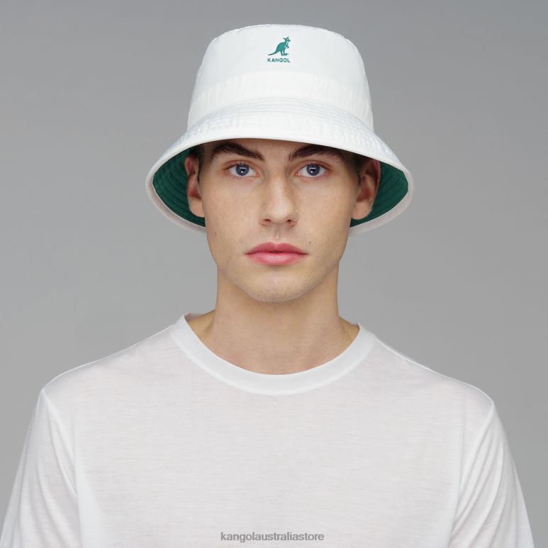 Unisex Accessories Green/White Kangol Golf Reversible Bucket V0X8T468