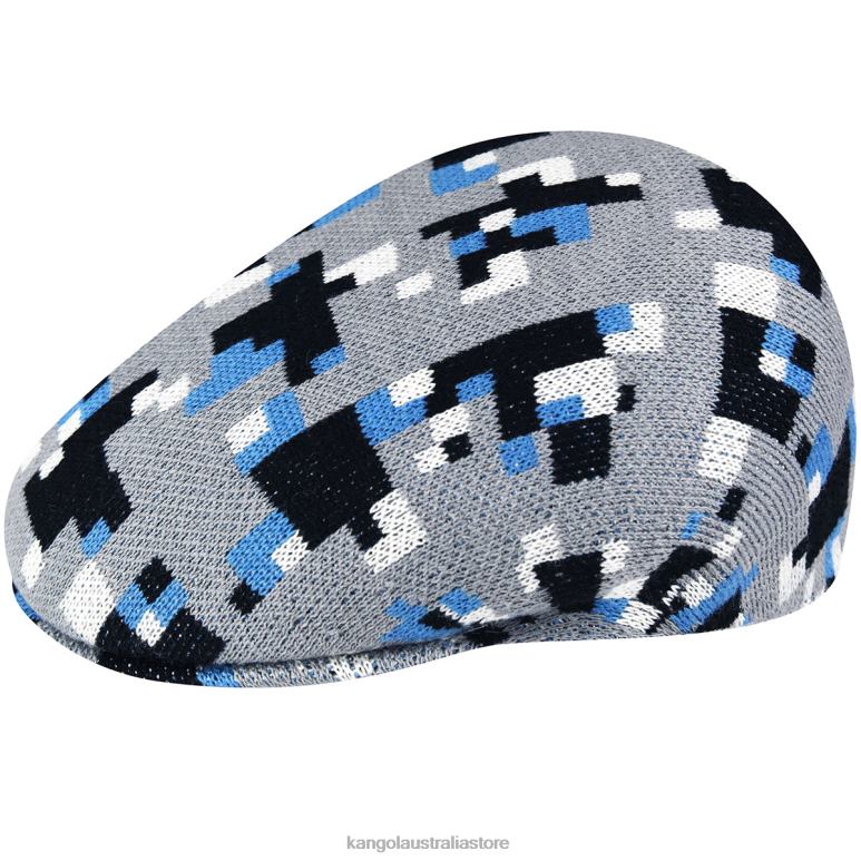 Unisex Accessories Grey/Black Kangol Pixelated Plaid 504 V0X8T52
