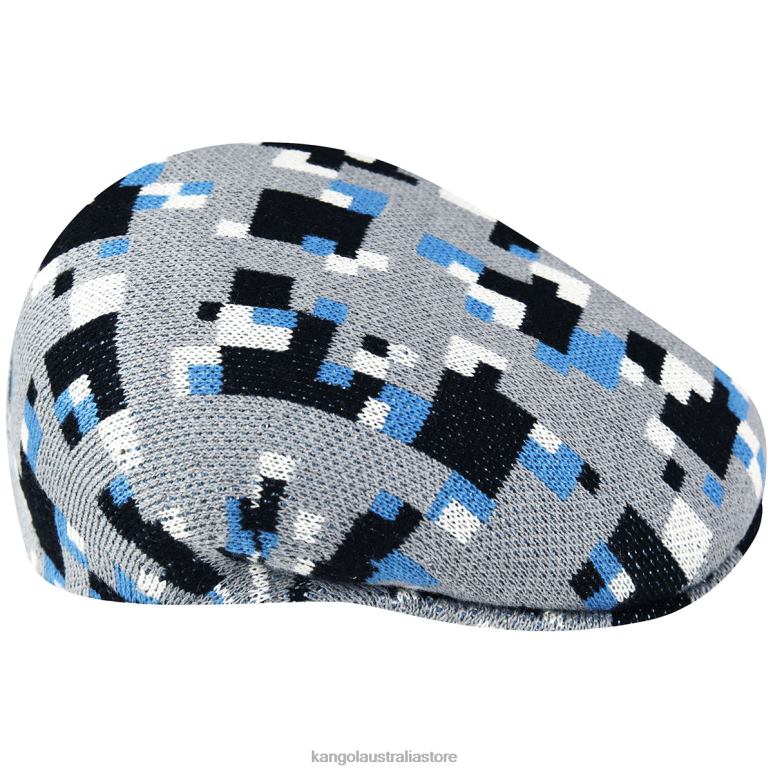 Unisex Accessories Grey/Black Kangol Pixelated Plaid 504 V0X8T52