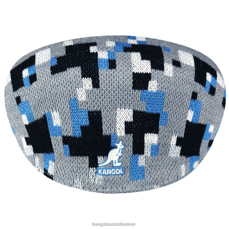 Unisex Accessories Grey/Black Kangol Pixelated Plaid 504 V0X8T52