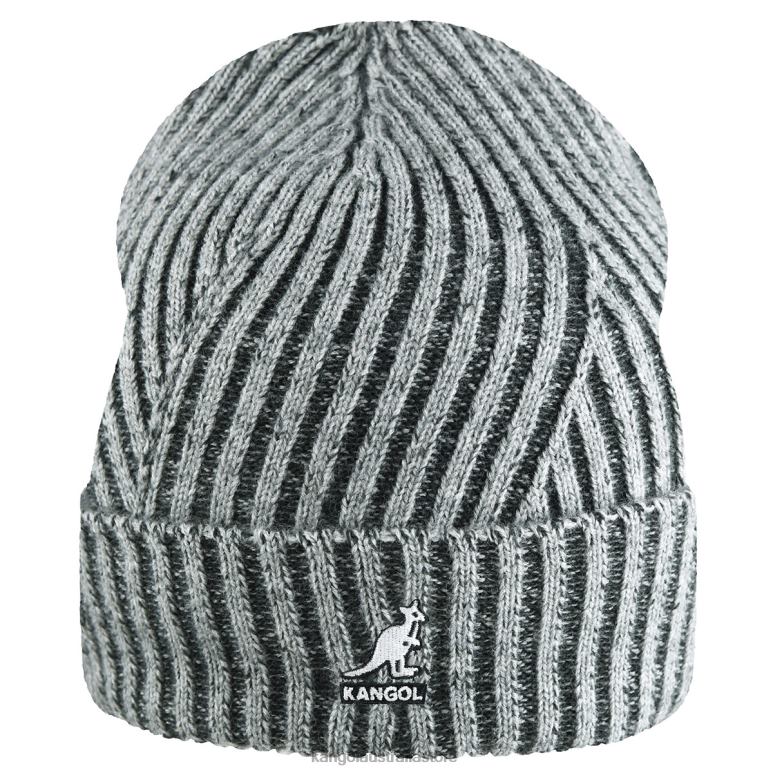 Unisex Accessories Grey Kangol 2-Tone Cuff Pull-On V0X8T837