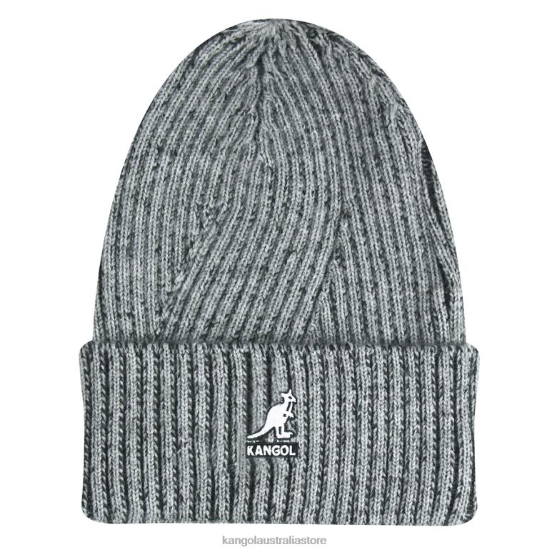 Unisex Accessories Grey Kangol 2-Tone Cuff Pull-On V0X8T837