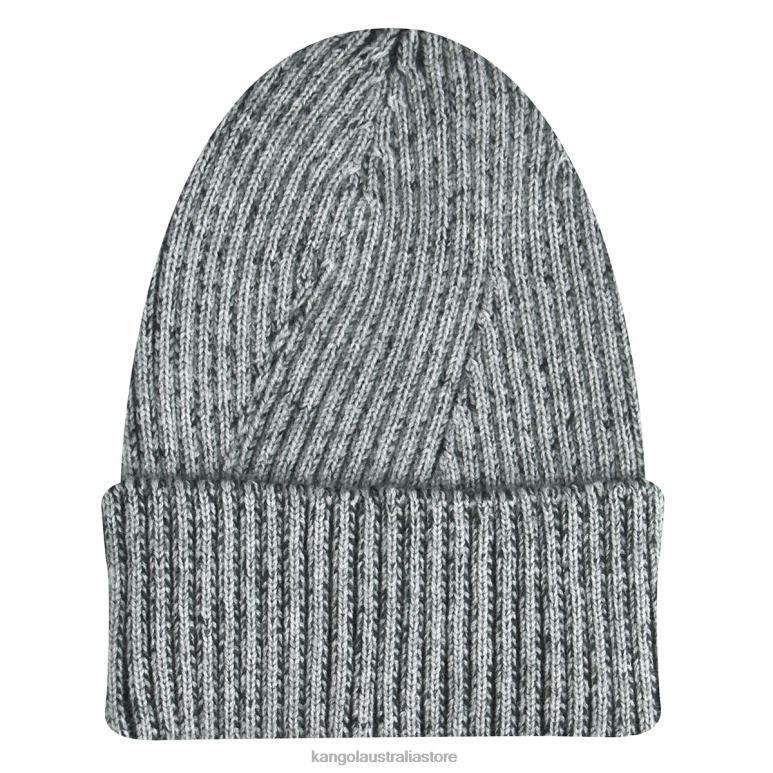 Unisex Accessories Grey Kangol 2-Tone Cuff Pull-On V0X8T837