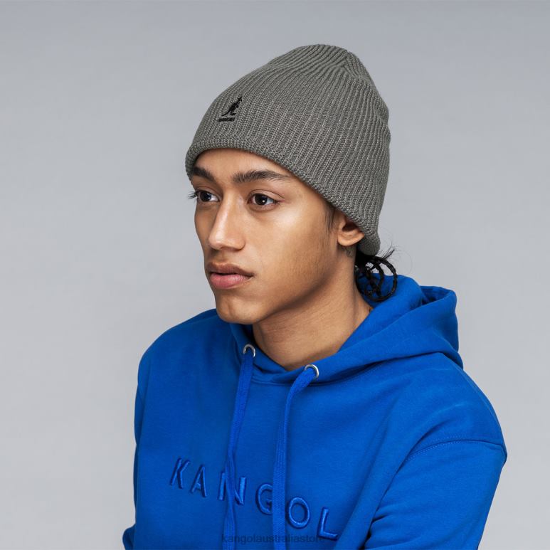 Unisex Accessories Grey Kangol Cardinal 2-way Beanie V0X8T863