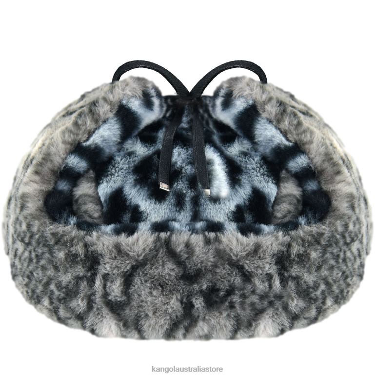 Unisex Accessories Iced Lilac/Coal Kangol Wild Fur Trapper V0X8T838