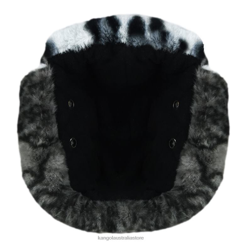 Unisex Accessories Iced Lilac/Coal Kangol Wild Fur Trapper V0X8T838