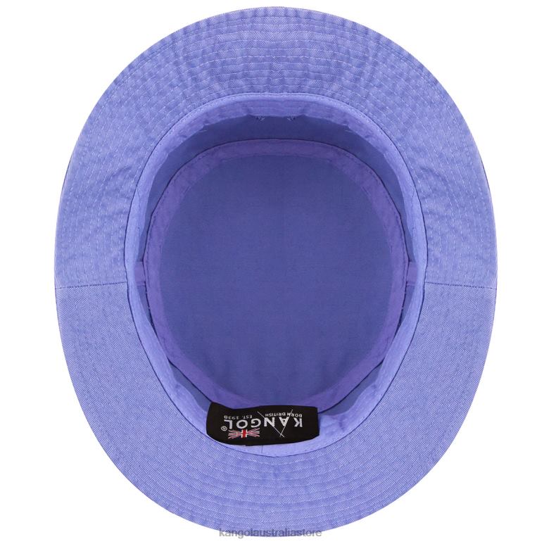 Unisex Accessories Iced Lilac Kangol Washed Bucket Hat V0X8T588