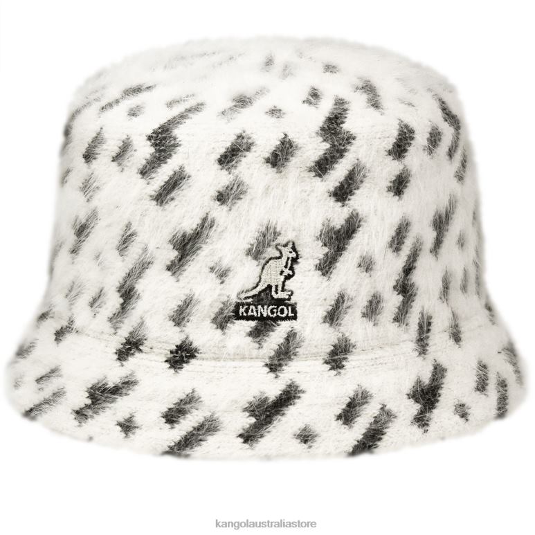 Unisex Accessories Ivory/Black Kangol Furgora Matrix Bin V0X8T559
