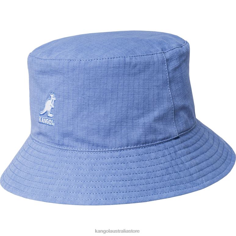 Unisex Accessories Light Blue Kangol Ripstop Essential Rev Bucket V0X8T519