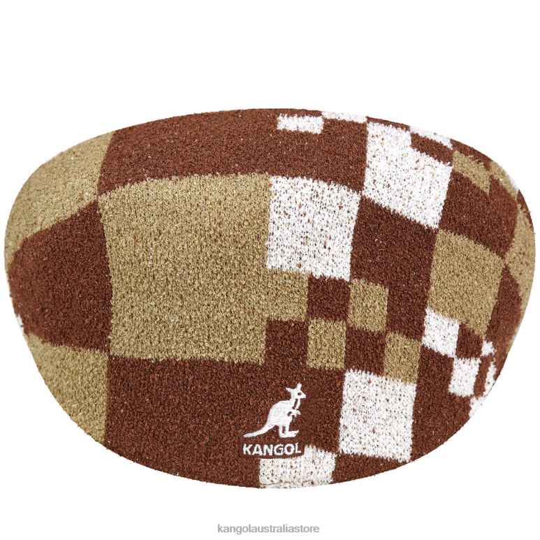 Unisex Accessories Mahogany/Oat Kangol Pop Gingham 504 V0X8T11