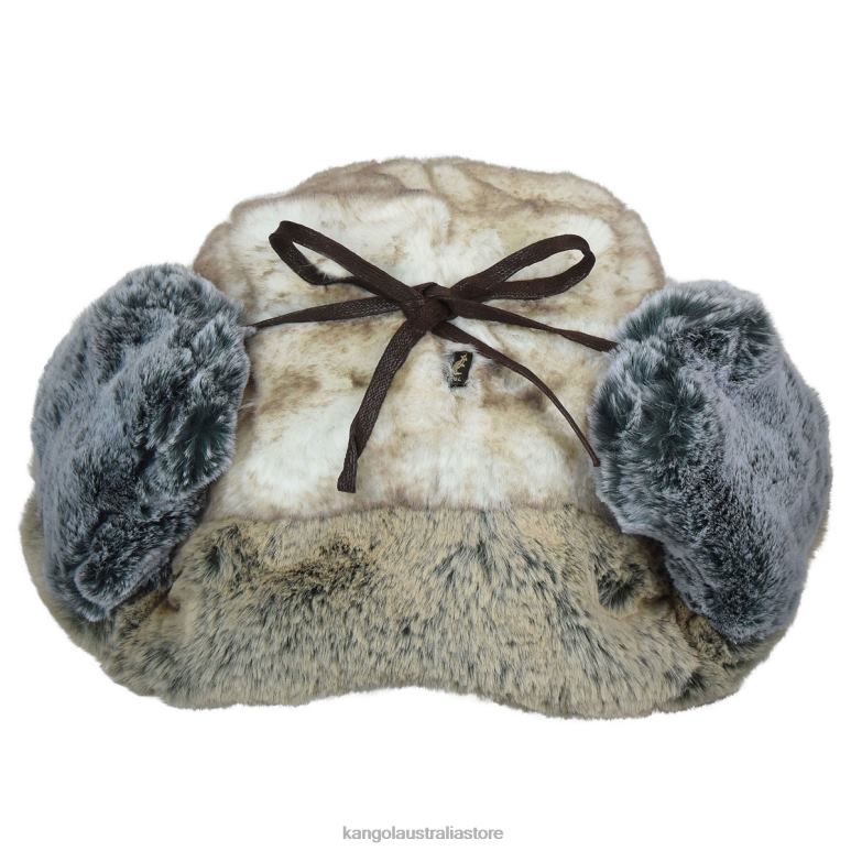 Unisex Accessories Multi Kangol Multi Faux Fur Trapper V0X8T859