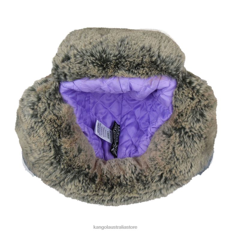 Unisex Accessories Multi Kangol Multi Faux Fur Trapper V0X8T859