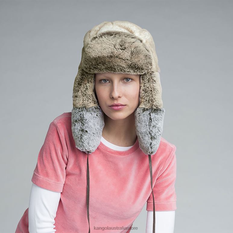 Unisex Accessories Multi Kangol Multi Faux Fur Trapper V0X8T859
