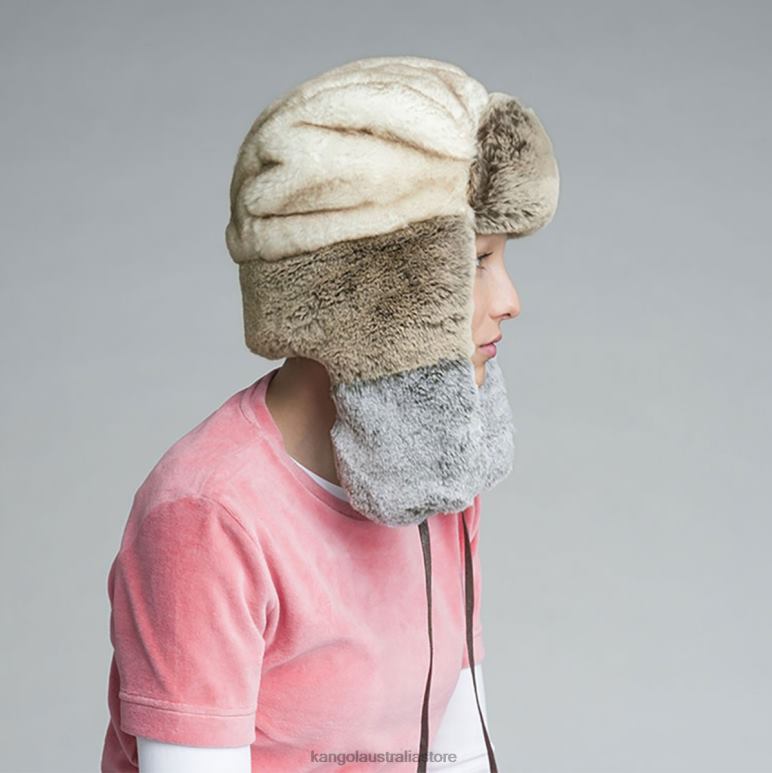 Unisex Accessories Multi Kangol Multi Faux Fur Trapper V0X8T859