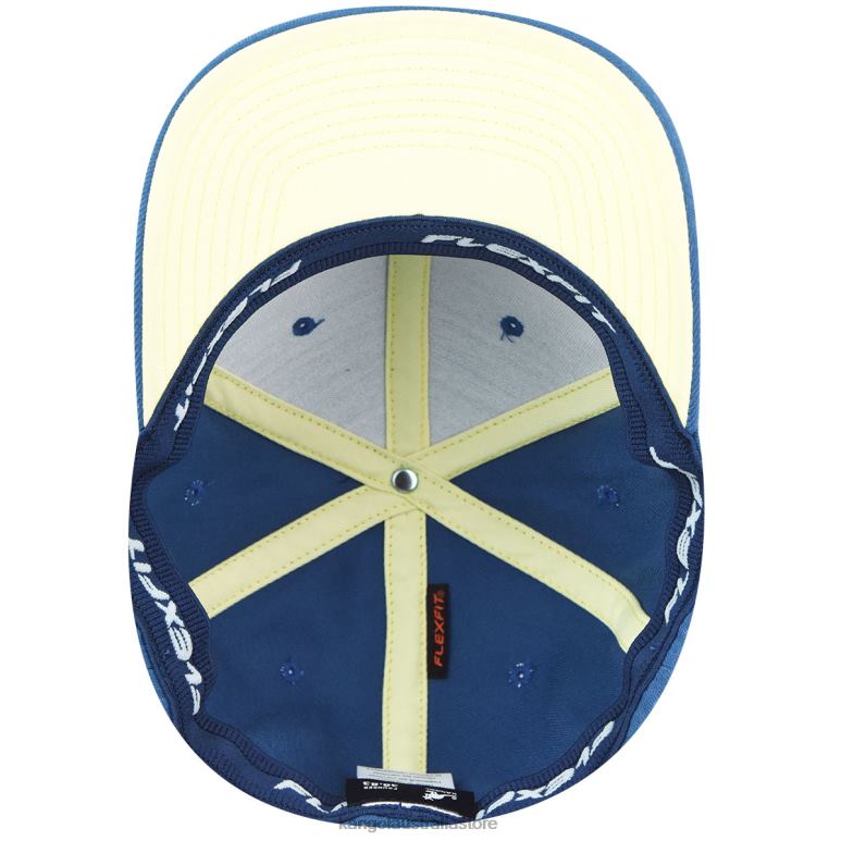 Unisex Accessories Mykonos Blue Kangol 3D Wool Flexfit Baseball V0X8T302