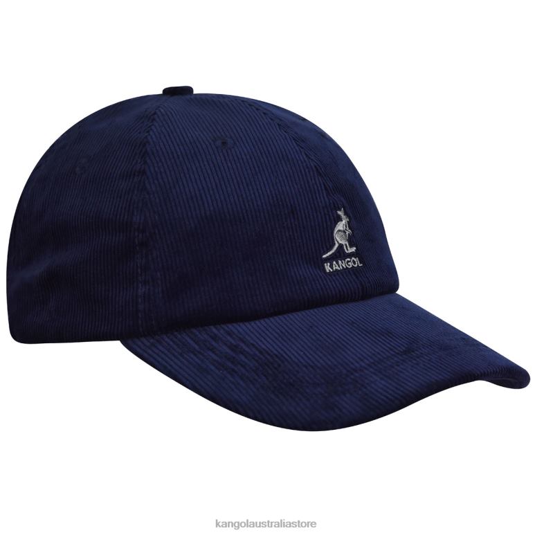 Unisex Accessories Navy Kangol Cord Baseball V0X8T383