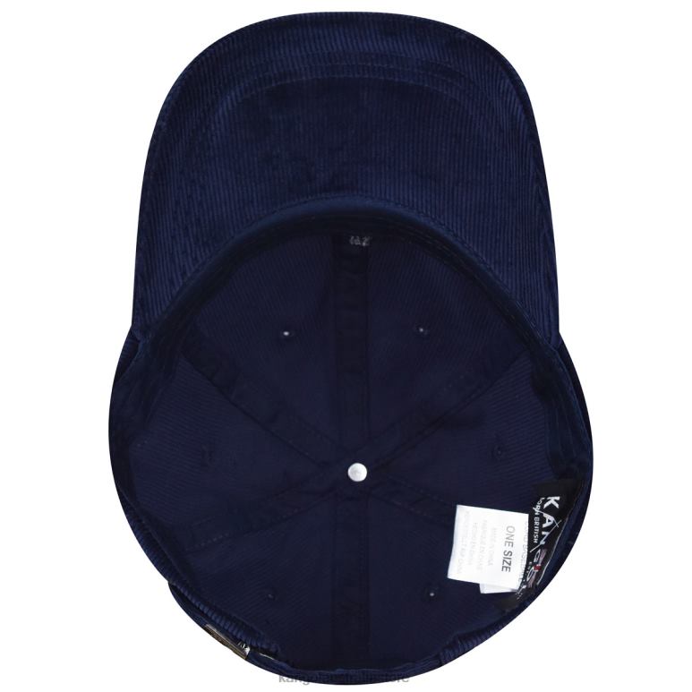 Unisex Accessories Navy Kangol Cord Baseball V0X8T383