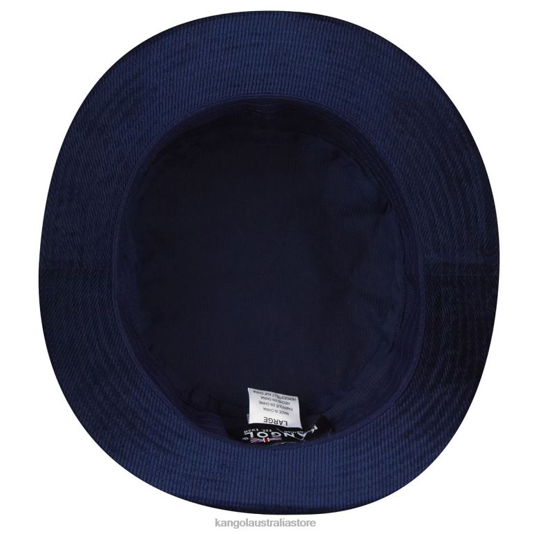 Unisex Accessories Navy Kangol Cord Bucket V0X8T725
