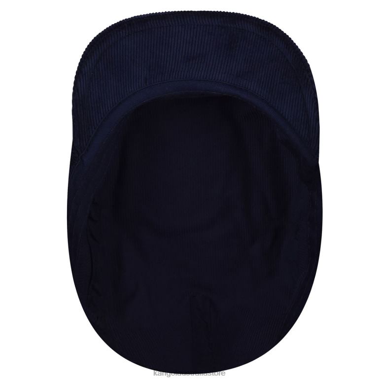 Unisex Accessories Navy Kangol Cord Ivy Cap V0X8T786
