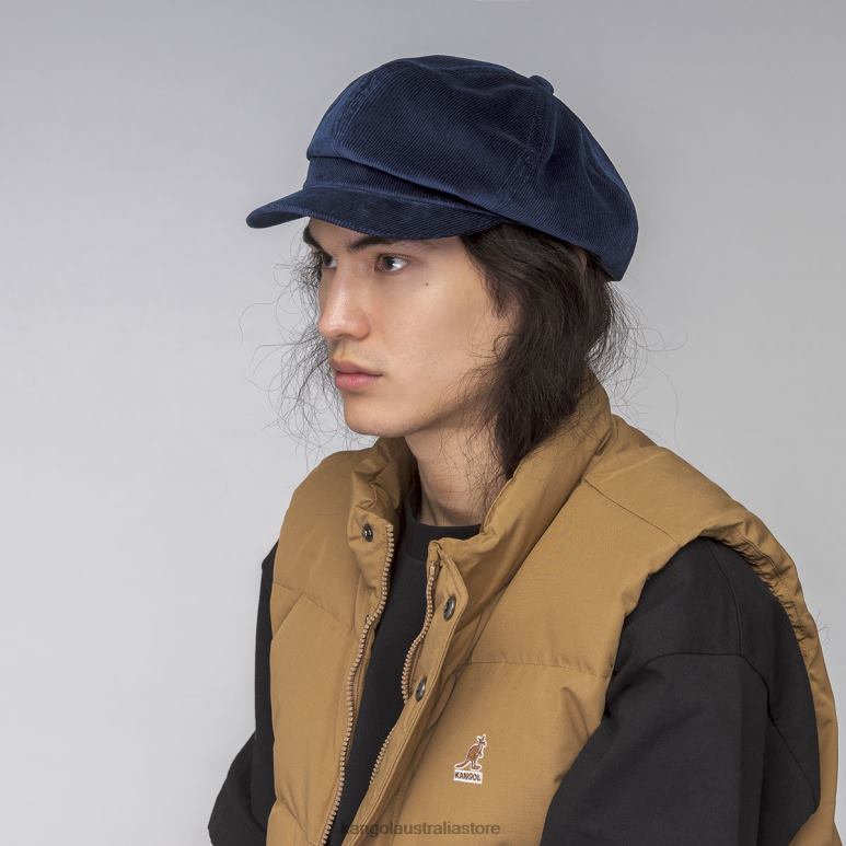 Unisex Accessories Navy Kangol Cord Spitfire V0X8T878