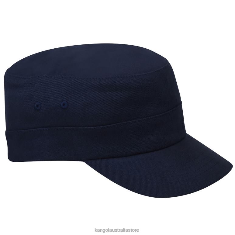 Unisex Accessories Navy Kangol Cotton Twill Army Cap V0X8T263