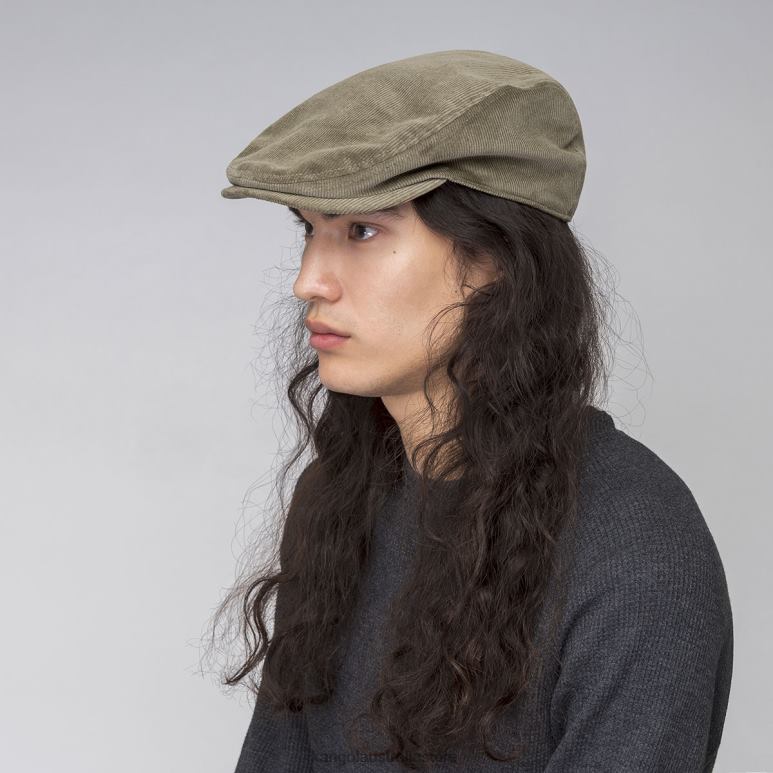 Unisex Accessories Nickel Kangol Cord Ivy Cap V0X8T788