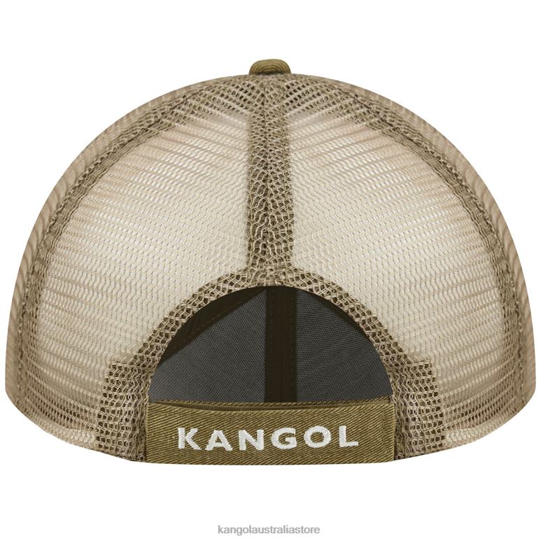 Unisex Accessories Oat Kangol Distressed Cotton Mesh Baseball V0X8T293