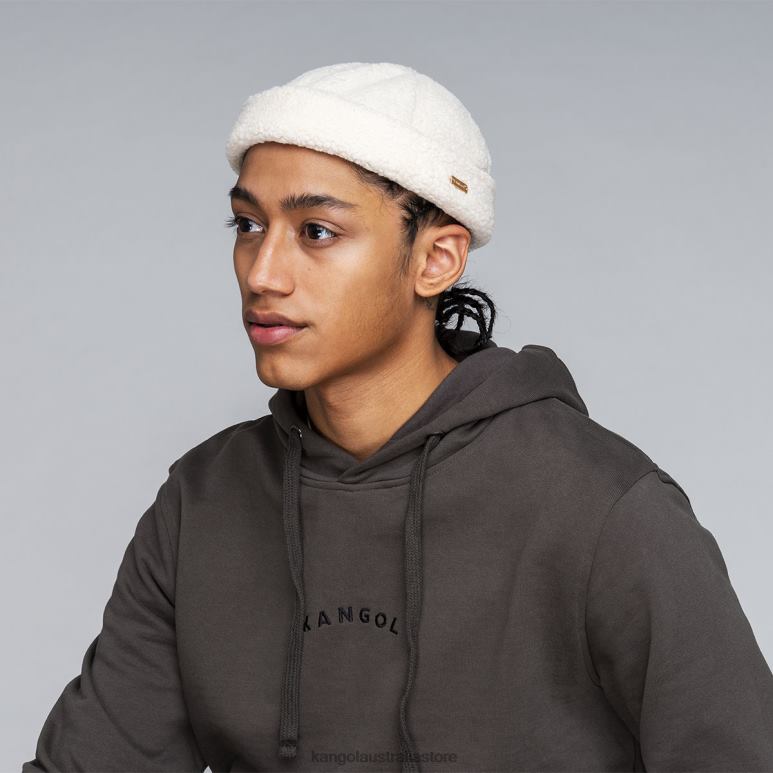 Unisex Accessories Off White Kangol Plush Watch Cap V0X8T813