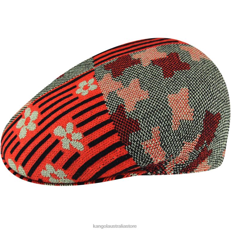 Unisex Accessories Oil Green/Cherry Glow Kangol Nature Flip 504 V0X8T48