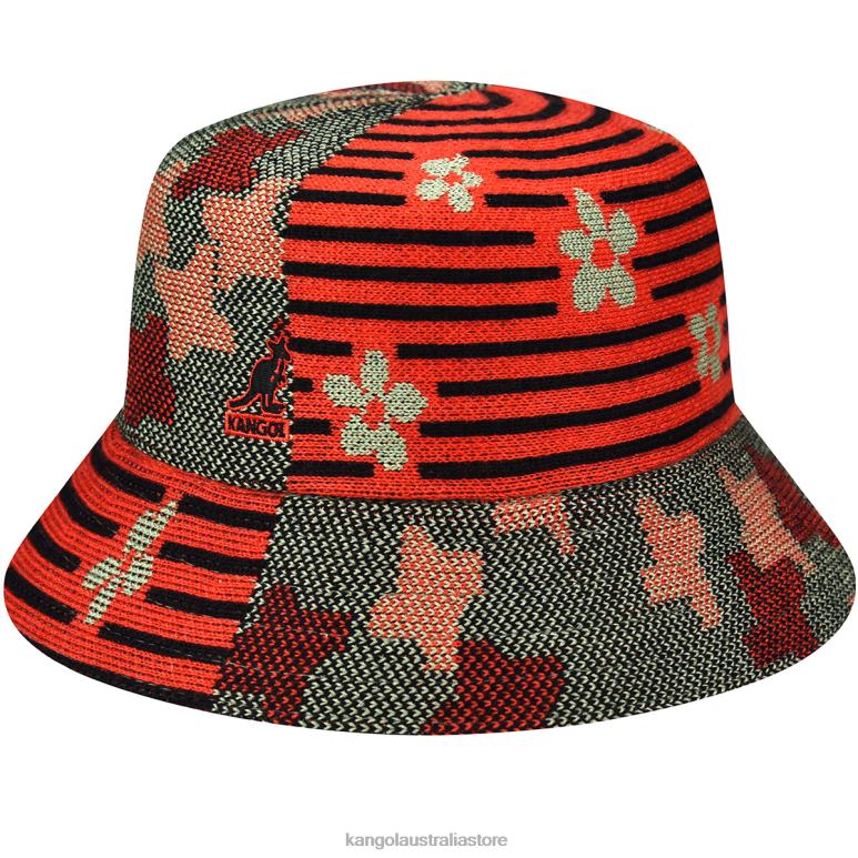 Unisex Accessories Oil Green/Cherry Glow Kangol Nature Flip Lahinch V0X8T568