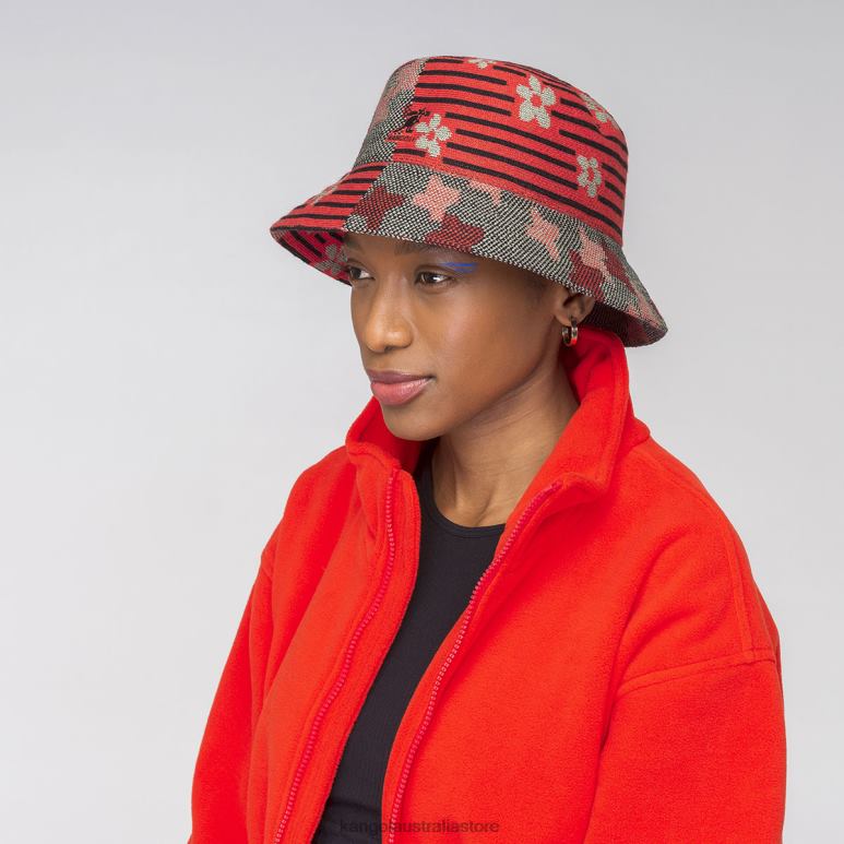 Unisex Accessories Oil Green/Cherry Glow Kangol Nature Flip Lahinch V0X8T568