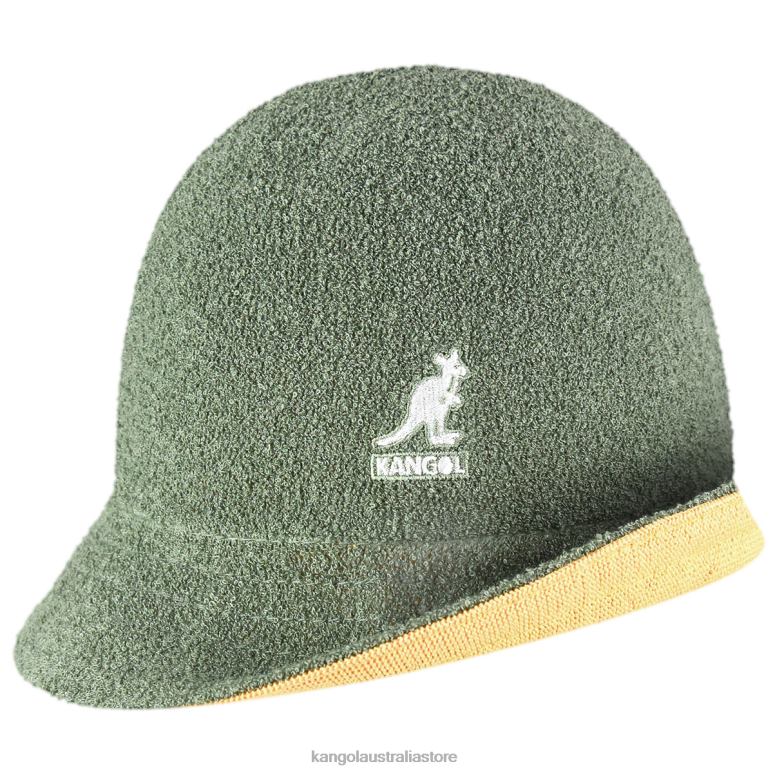 Unisex Accessories Oil Green/Warm Apricot Kangol Flip It Reversible Casual V0X8T507