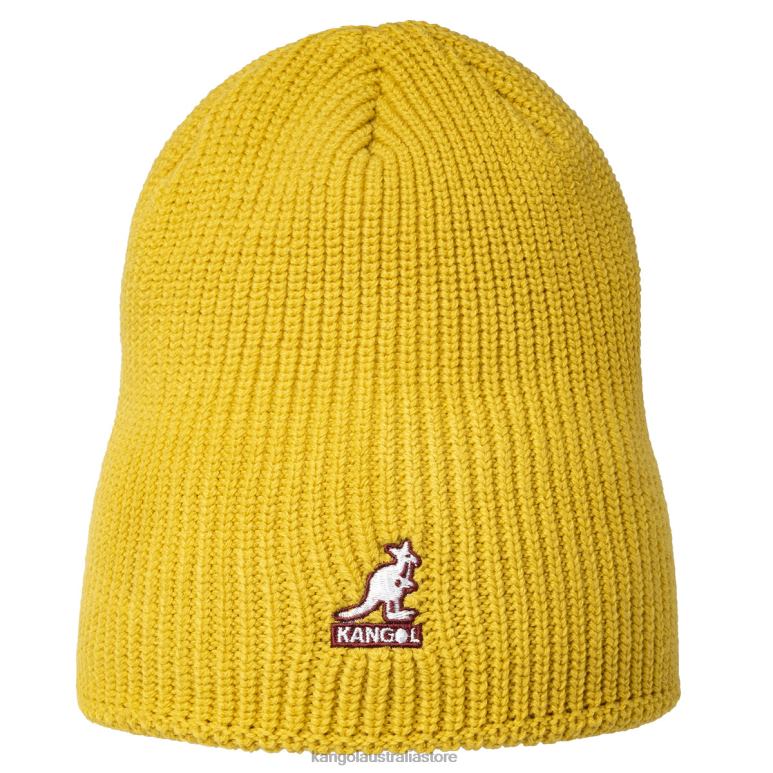 Unisex Accessories Old Gold Kangol Cardinal 2-way Beanie V0X8T865