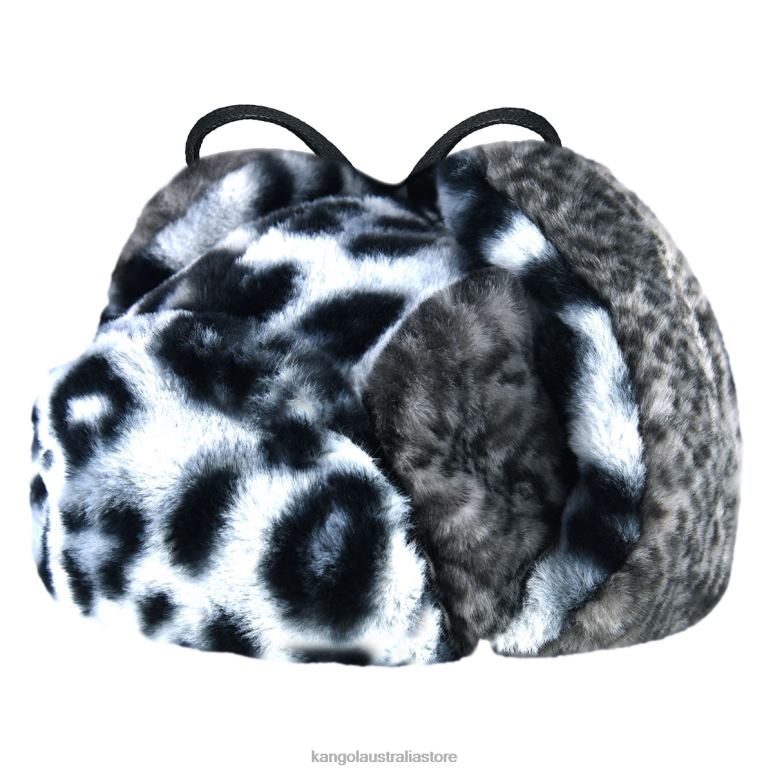 Unisex Accessories Pepto/Mahogany Kangol Wild Fur Trapper V0X8T839