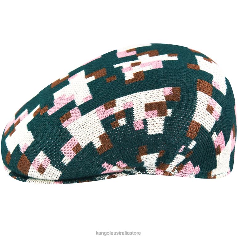 Unisex Accessories Pine/Cream Kangol Pixelated Plaid 504 V0X8T54