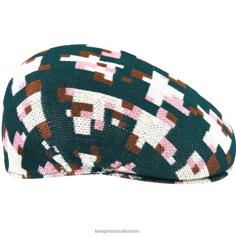 Unisex Accessories Pine/Cream Kangol Pixelated Plaid 504 V0X8T54