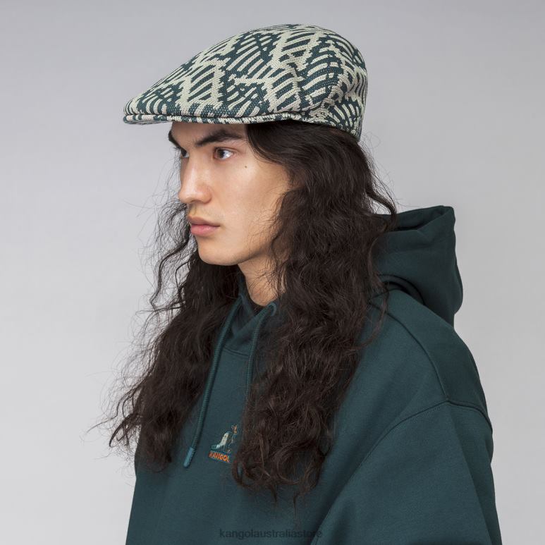 Unisex Accessories Pine/Nickel Kangol Falling Scales 504 V0X8T45