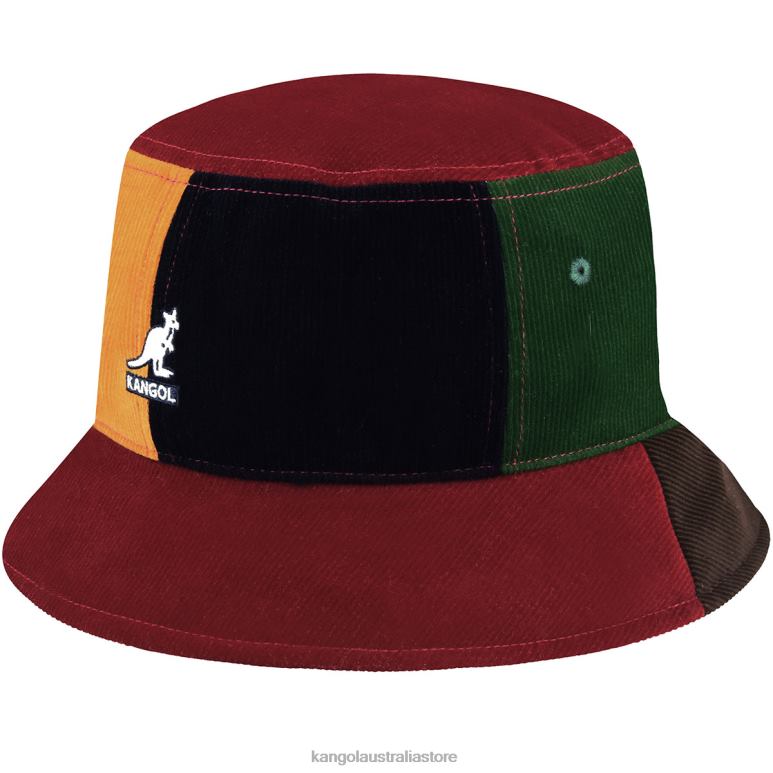 Unisex Accessories Red Multi Kangol Contrast Pops Bucket V0X8T551