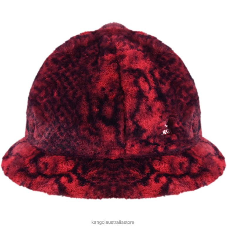 Unisex Accessories Red Snake Kangol Faux Fur Casual V0X8T703